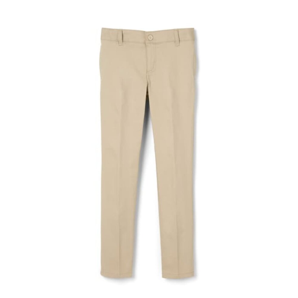 French Toast SK9405 Girls Stretch Skinny Pant Khaki